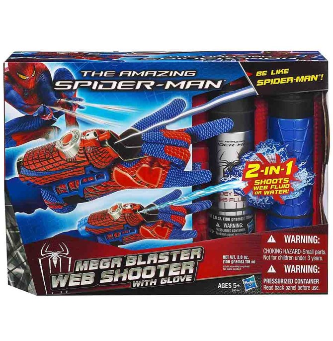 ست دستکش مرد عنکبوتی مدل Mega Blaster ، دستکش مرد عنکبوتی ...