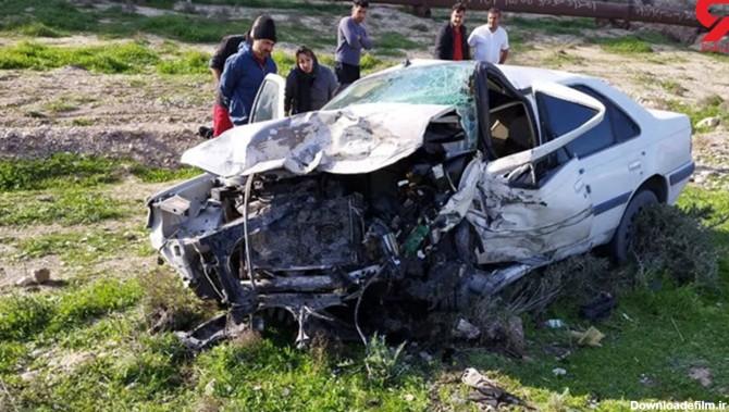عکس های وحشتناک یک تصادف خونین در جاده شیراز !
