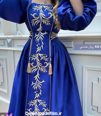 جذاب ترین مدل لباس عربی در طرح های ساده و خاص | ساتیشو