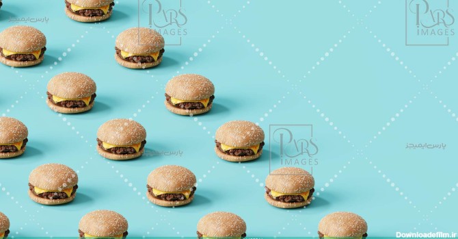 Pattern Burger Background - دانلود عکس - پارس ایمیجز - download ...
