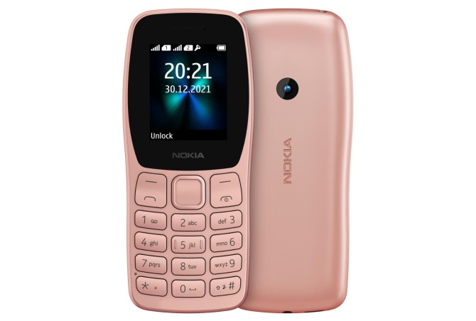گوشی موبایل نوکیا Nokia 110 2022 رزگلد