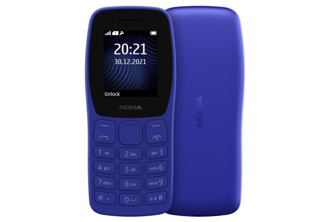 گوشی موبایل نوکیا Nokia 105 2022 آبی