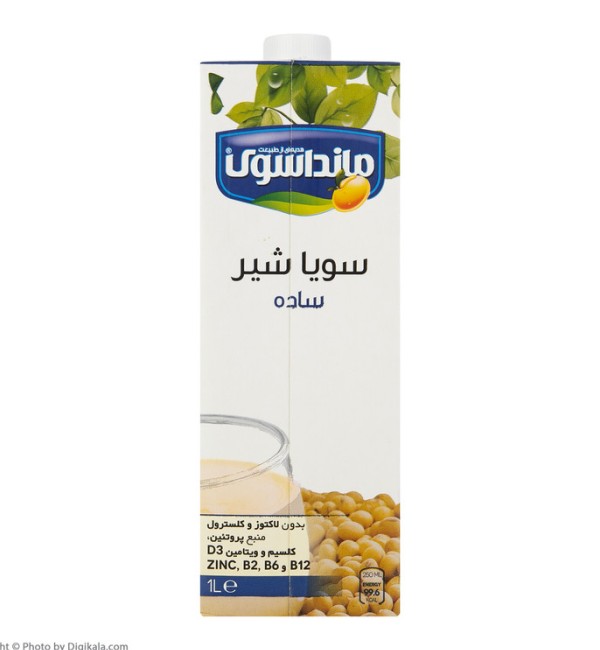 قیمت و خرید شیر سویا مانداسوی - 1 لیتر