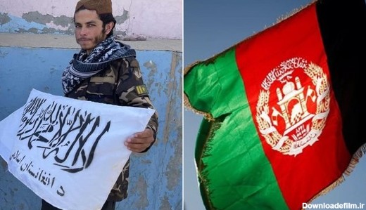 طالبان پرچم افغانستان را کنار گذاشت