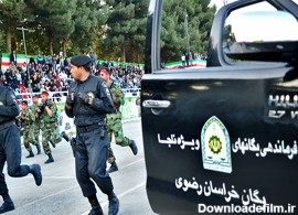 تامین امنیت کاروان‌های پیاده در ورودی‌های شهر مشهد