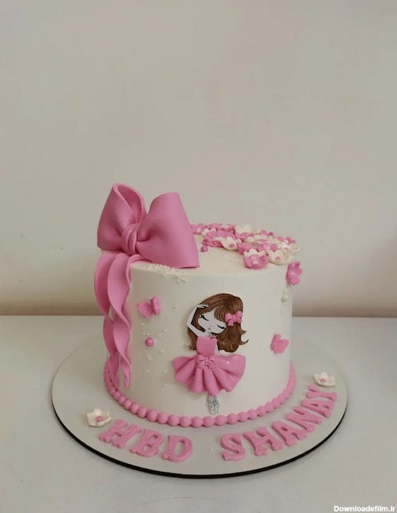 قیمت و خرید کیک صورتی دخترانه بهترین کیفیت و قیمت