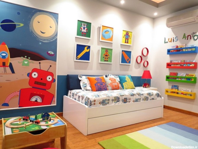 بهترین طراحی دکوراسیون اتاق کودک + مدل و نمونه | دکور پلاس