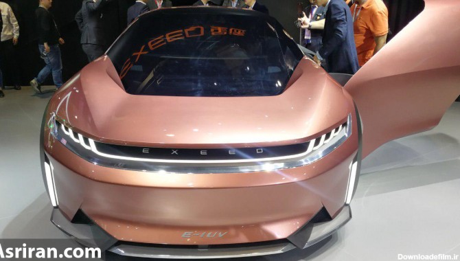 نمایش دومین خودروی جدید چری با برند " اکسید" در نمایشگاه خودرو چین ...