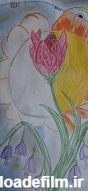 ایجاد طرح خلاقانه با تصویر ذهنی از گلها ...زحمت گل گلیای هفتم