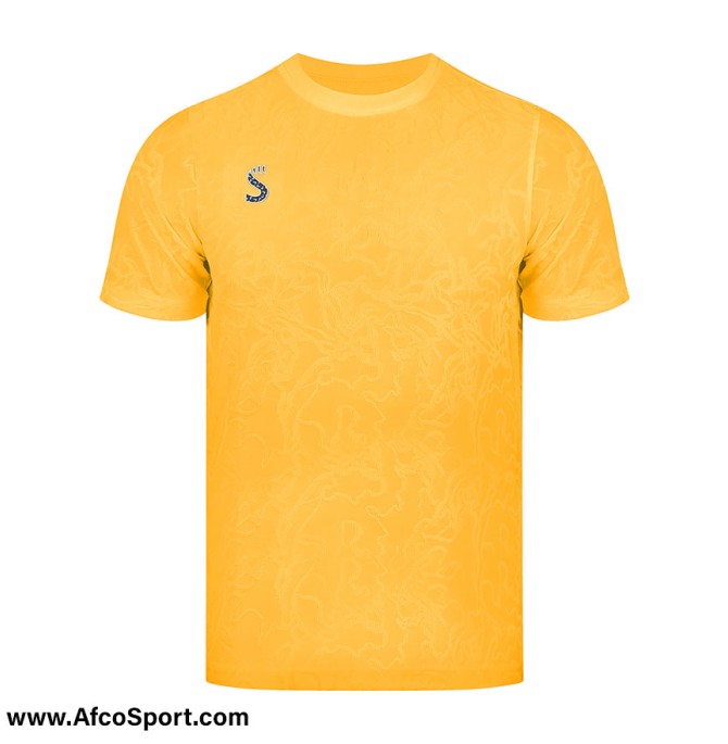 پیراهن طرح کوبیسم زرد سینا اسپرت ۱۴۰۳-۱۴۰۲