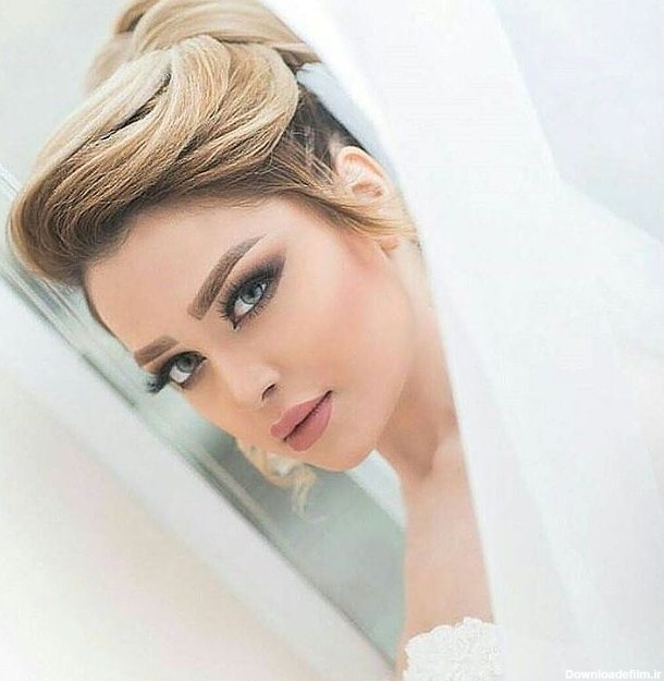 16 عکس از مدل آرایش عروس ایرانی قبل و بعد از میکاپ - سری 97