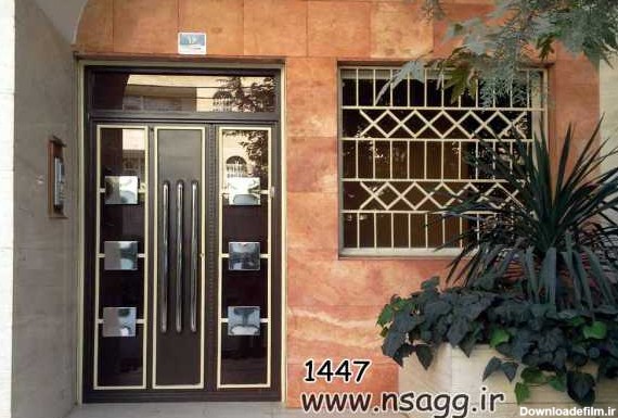 درب و حفاظ پنجره فلزی کد ۲۴۶ – صنایع فلزی پارس
