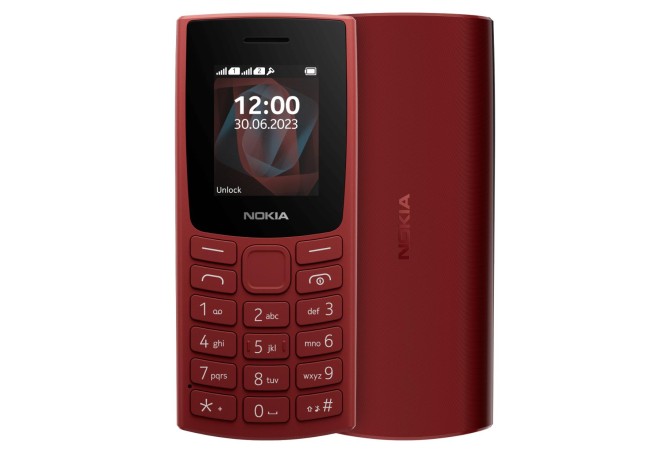 گوشی موبایل نوکیا Nokia 105 نسخه 2023 قرمز