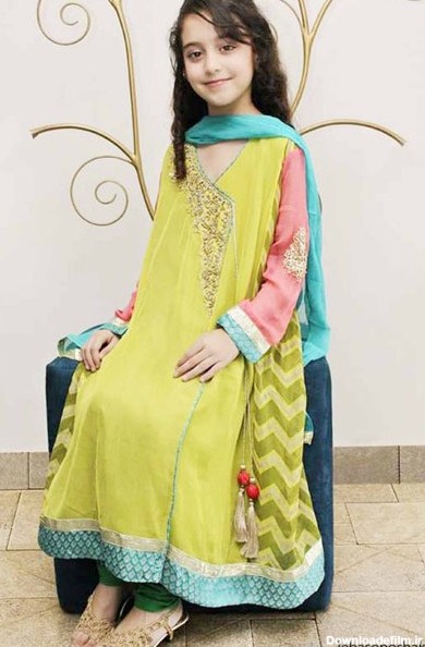 مدل لباس هندی پنجابی کوتاه