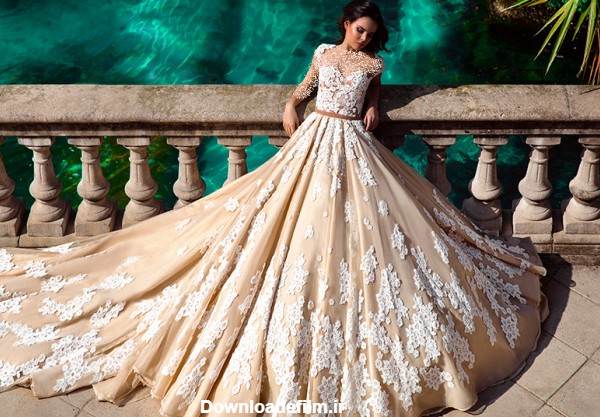 مدل لباس عروس فانتزی شیک و جذاب با طراحی جدید دنیای مد