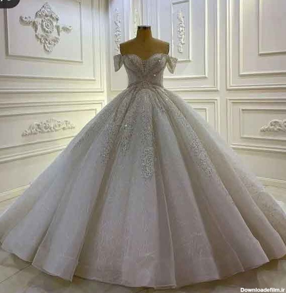 مدل لباس عروس جدید در تهران جدید و ساده اما بسیار خوشگل پفی - موسوی ها