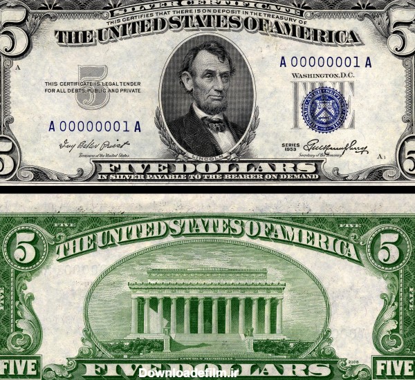 عکس مرد روی دلار کیست - عکس نودی