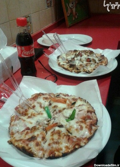 عکس غذایی پیتزا