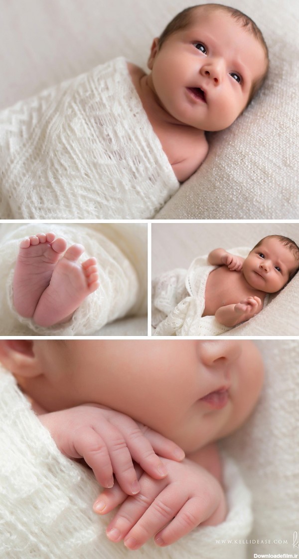 هشت توصیه عکسبرداری از نوزاد تازه متولد شده - آتلیه تخصصی کودک ...