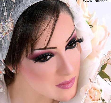 عکس هایی از جدیدترین مدل های آرایش عروس (عربی)