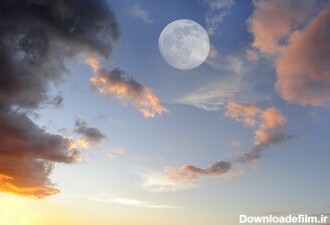 چرا گاهی ماه در روشنایی روز پدیدار می‌شود؟
