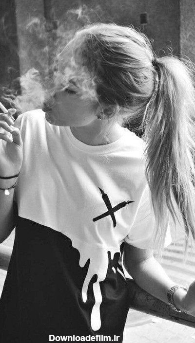 عکس سیگار دخترونه طبیعی