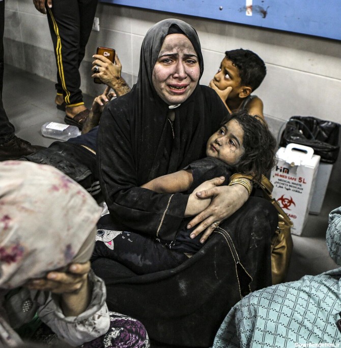بیش از 500 کشته در نتیجه حمله به بیمارستان در نوارغزه در تصاویر ...