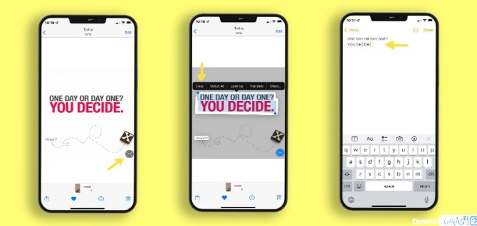 بهترین روش تبدیل عکس به نوشته در ایفون در چند ثانیه!| آی اپس