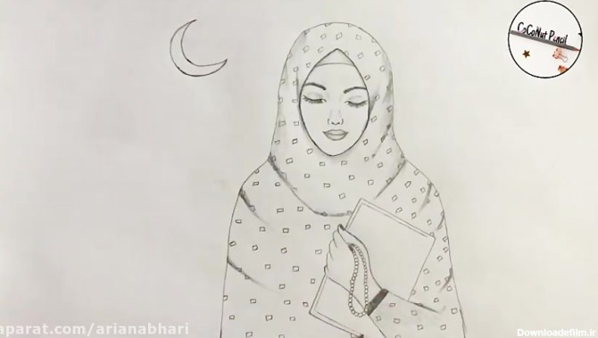 نقاشی در مورد ماه رمضان