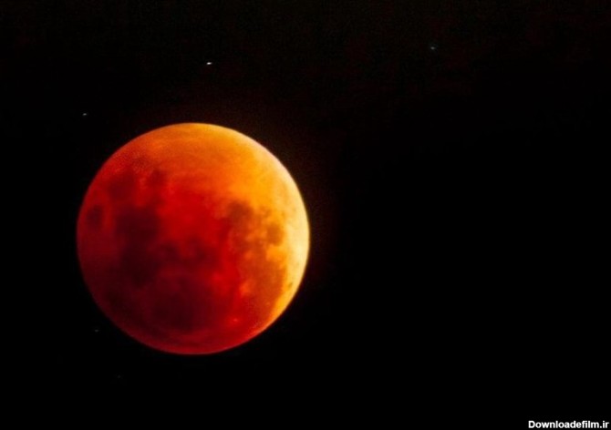 امروز مردم کدام کشورها پدیده "اَبَرماه یا ماه خونی" را می بینند؟ + ...