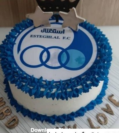 عکس کیک تولد پسرانه استقلال ❤️ [ بهترین تصاویر ]