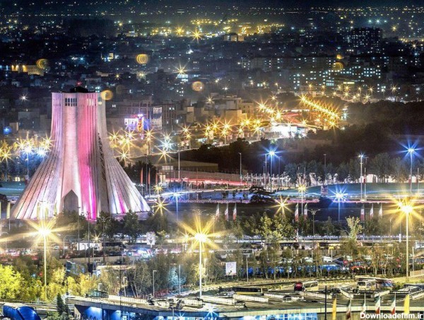 تصاویر رویایی از شب های تهران | تماشای پایتخت از ارتفاع ☀️ کارناوال