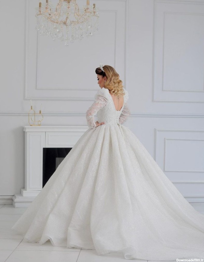 مشاهده عکس 35 مدل لباس عروس جدید ۱۴۰۲ + ویدیو | خانه عروس