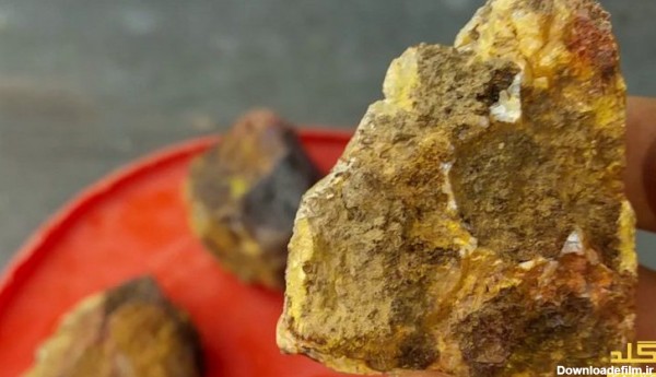 نمونه هایی از سنگ های طلادار ایرانی - استخراج فلزات گرانبها