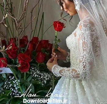 عکس عروس تنها برای پروفایل ۱۴۰۰ - عکس نودی