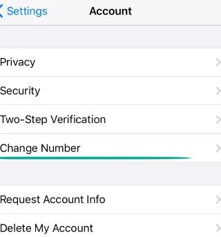 تنظیمات حریم خصوصی واتساپ در آیفون – سطح ساده
