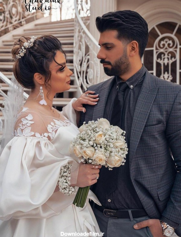 عکس عروس و داماد ایرانی جدید