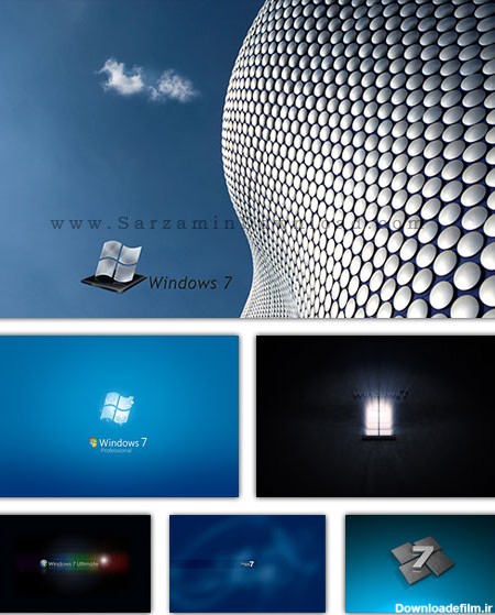 دانلود مجموعه تصاویر والپیپر با موضوع ویندوز 7 - Windows 7 Wallpaper