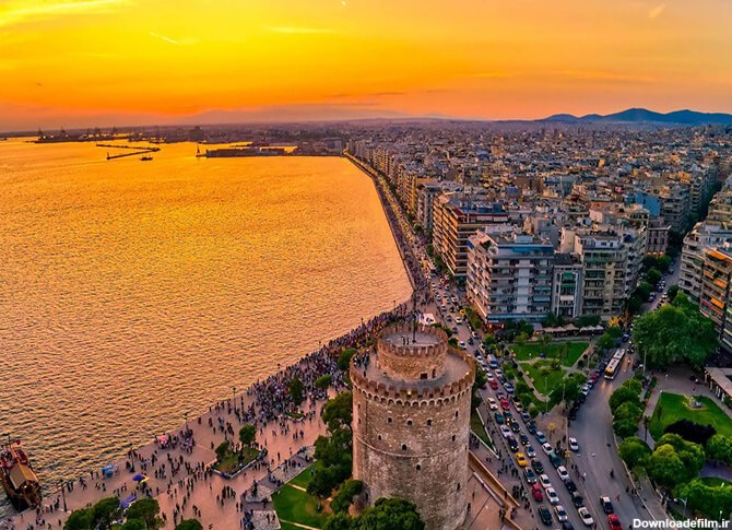 عکس شهر زیبای یونان