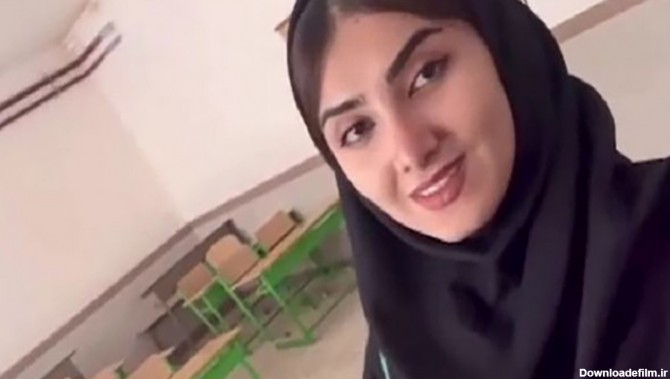 فیلم زیباترین خانم معلم ایرانی ! / یک شبه معروف شد !