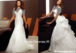 عکس هایی از نامزد کریستیانو رونالدو در مدل لباس عروس