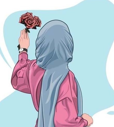 عکس پروفایل دخترونه با حجاب دیجیتالی