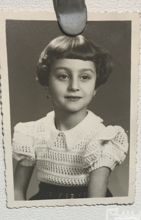 عکس قدیمی زیبا دختر بچه کوچک دهه 40