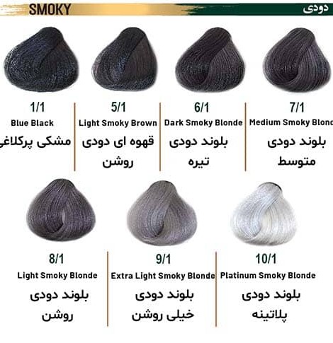 مشخصات، خرید و قیمت رنگ مو بدون آمونیاک سلوم شماره 1-5 حجم ...