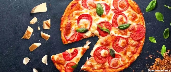 عکس غذایی پیتزا