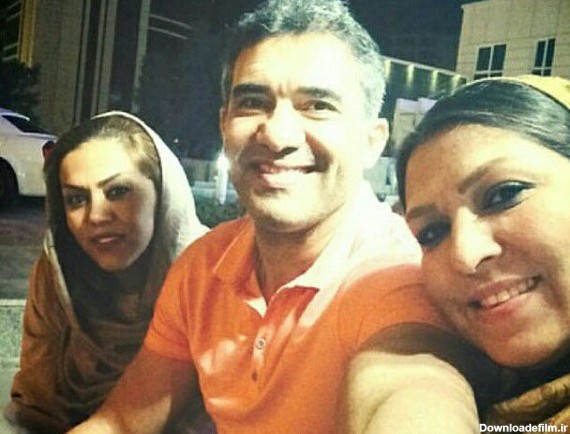 عابدزاده در كنار همسر و دخترش + عكس