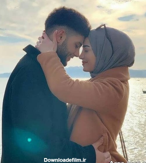 ژست های عکاسی زیبا از عکس عاشقانه با حجاب