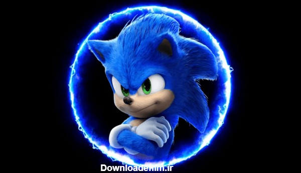 عکس های سونیک Sonic خارپشت آبی رنگ با کیفیت HD مناسب پروفایل