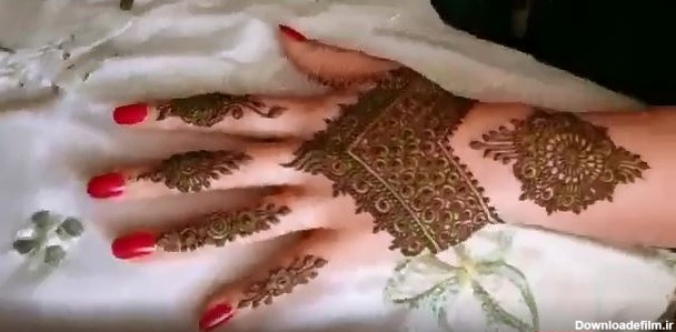 آموزش نقش حنای هندی مخصوص عروس