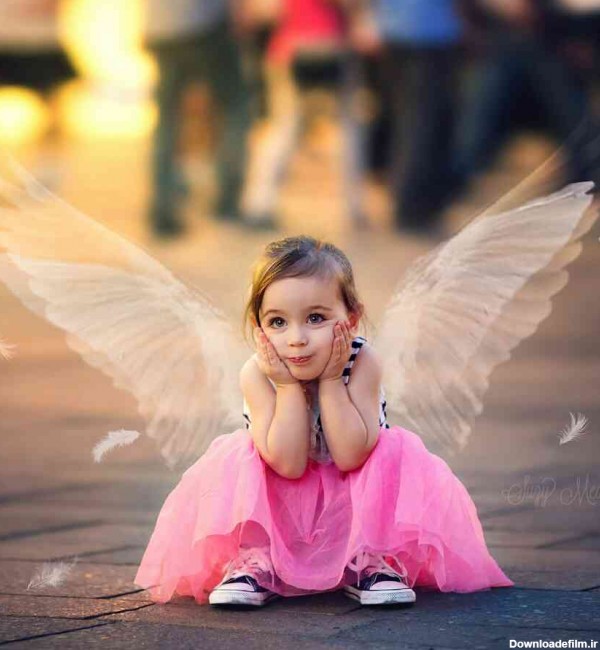 عکس فرشته بچه